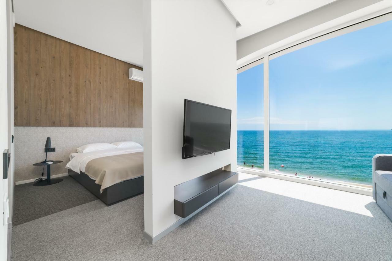 Poseidon Deluxe Перша Лінія З Басейном Apartman Odessza Kültér fotó